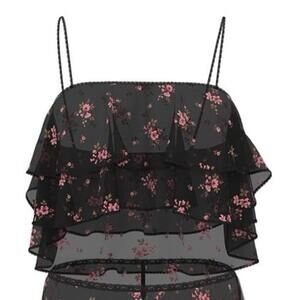 Victoria’s Secret Wisteria Sheer Chiffon Flutter Cami